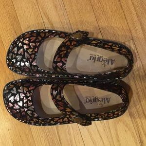 Alegria Heart Shoes size 38